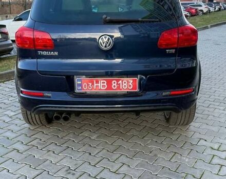 Синий Фольксваген Тигуан, объемом двигателя 2 л и пробегом 129 тыс. км за 14100 $, фото 7 на Automoto.ua