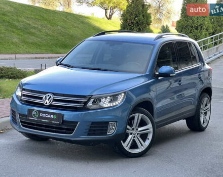 Синий Фольксваген Тигуан, объемом двигателя 1.98 л и пробегом 136 тыс. км за 14500 $, фото 5 на Automoto.ua