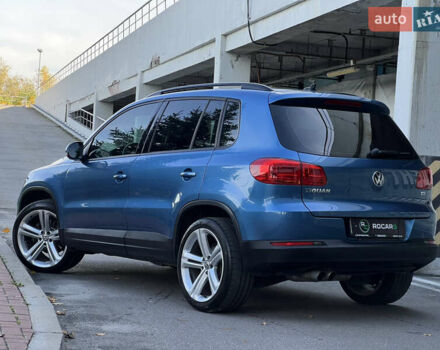 Синий Фольксваген Тигуан, объемом двигателя 1.98 л и пробегом 136 тыс. км за 14500 $, фото 21 на Automoto.ua