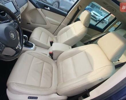 Синий Фольксваген Тигуан, объемом двигателя 2 л и пробегом 134 тыс. км за 12500 $, фото 10 на Automoto.ua