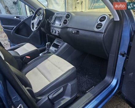 Синий Фольксваген Тигуан, объемом двигателя 2 л и пробегом 152 тыс. км за 10700 $, фото 27 на Automoto.ua