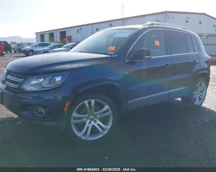 Синий Фольксваген Тигуан, объемом двигателя 2 л и пробегом 140 тыс. км за 9350 $, фото 2 на Automoto.ua