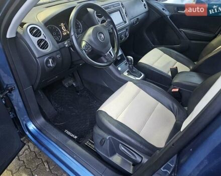 Синий Фольксваген Тигуан, объемом двигателя 2 л и пробегом 152 тыс. км за 10700 $, фото 25 на Automoto.ua