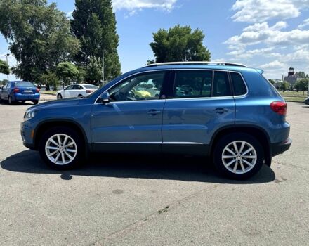 Синий Фольксваген Тигуан, объемом двигателя 2 л и пробегом 80 тыс. км за 14500 $, фото 7 на Automoto.ua