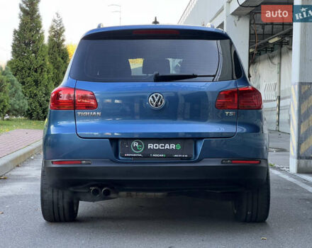 Синий Фольксваген Тигуан, объемом двигателя 1.98 л и пробегом 136 тыс. км за 14500 $, фото 13 на Automoto.ua