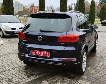 Синий Фольксваген Тигуан, объемом двигателя 2 л и пробегом 129 тыс. км за 12700 $, фото 23 на Automoto.ua
