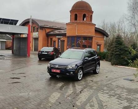 Синий Фольксваген Тигуан, объемом двигателя 2 л и пробегом 129 тыс. км за 12700 $, фото 9 на Automoto.ua