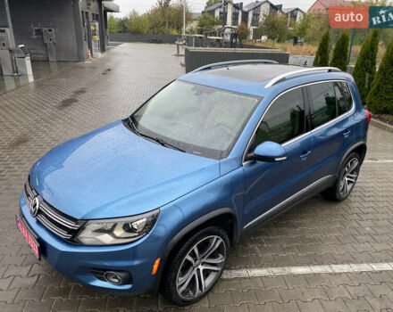 Синий Фольксваген Тигуан, объемом двигателя 2 л и пробегом 149 тыс. км за 16950 $, фото 13 на Automoto.ua