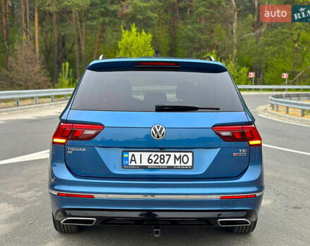 Синий Фольксваген Тигуан, объемом двигателя 1.98 л и пробегом 139 тыс. км за 18900 $, фото 3 на Automoto.ua