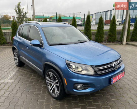 Синій Фольксваген Тігуан, об'ємом двигуна 2 л та пробігом 149 тис. км за 16950 $, фото 1 на Automoto.ua