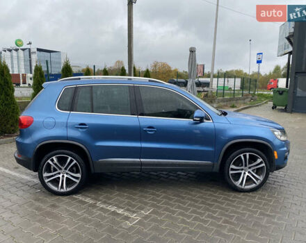 Синий Фольксваген Тигуан, объемом двигателя 2 л и пробегом 149 тыс. км за 16950 $, фото 3 на Automoto.ua