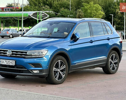 Синий Фольксваген Тигуан, объемом двигателя 1.98 л и пробегом 72 тыс. км за 25300 $, фото 6 на Automoto.ua