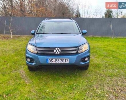Синий Фольксваген Тигуан, объемом двигателя 1.98 л и пробегом 165 тыс. км за 13400 $, фото 1 на Automoto.ua