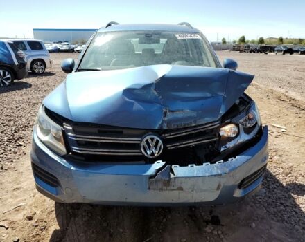 Синий Фольксваген Тигуан, объемом двигателя 2 л и пробегом 103 тыс. км за 9500 $, фото 1 на Automoto.ua