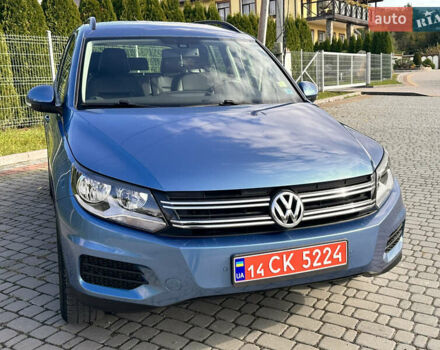 Синій Фольксваген Тігуан, об'ємом двигуна 1.98 л та пробігом 56 тис. км за 14999 $, фото 2 на Automoto.ua