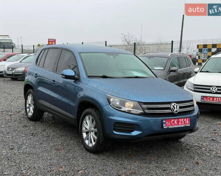 Синій Фольксваген Тігуан, об'ємом двигуна 2 л та пробігом 134 тис. км за 12300 $, фото 1 на Automoto.ua