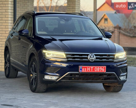 Синий Фольксваген Тигуан, объемом двигателя 2 л и пробегом 253 тыс. км за 22600 $, фото 6 на Automoto.ua