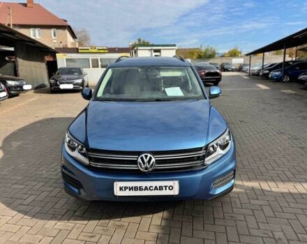 Синій Фольксваген Тігуан, об'ємом двигуна 2 л та пробігом 192 тис. км за 13400 $, фото 1 на Automoto.ua