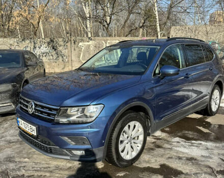 Синій Фольксваген Тігуан, об'ємом двигуна 2 л та пробігом 99 тис. км за 19000 $, фото 1 на Automoto.ua