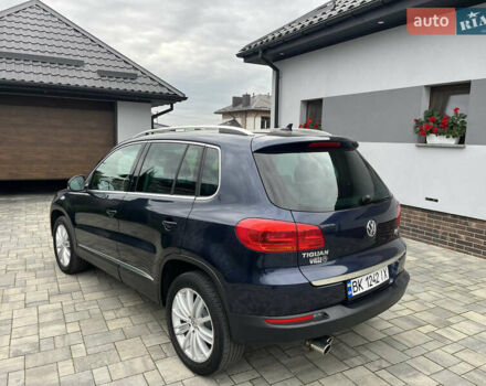 Синий Фольксваген Тигуан, объемом двигателя 1.98 л и пробегом 83 тыс. км за 14300 $, фото 13 на Automoto.ua