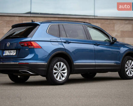 Синий Фольксваген Тигуан, объемом двигателя 2 л и пробегом 140 тыс. км за 18000 $, фото 1 на Automoto.ua