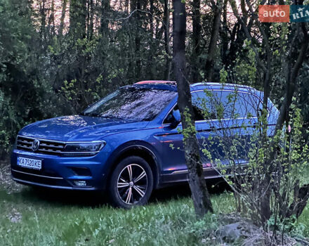 Синий Фольксваген Тигуан, объемом двигателя 1.98 л и пробегом 72 тыс. км за 25300 $, фото 1 на Automoto.ua