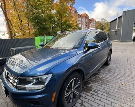 Синий Фольксваген Тигуан, объемом двигателя 2 л и пробегом 144 тыс. км за 19500 $, фото 7 на Automoto.ua