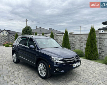 Синий Фольксваген Тигуан, объемом двигателя 1.98 л и пробегом 83 тыс. км за 14300 $, фото 4 на Automoto.ua