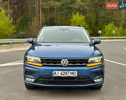 Синий Фольксваген Тигуан, объемом двигателя 1.98 л и пробегом 139 тыс. км за 18900 $, фото 2 на Automoto.ua