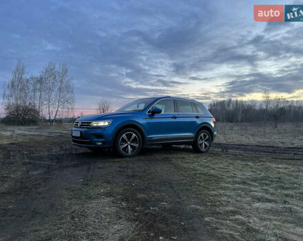 Синий Фольксваген Тигуан, объемом двигателя 1.98 л и пробегом 72 тыс. км за 25300 $, фото 2 на Automoto.ua
