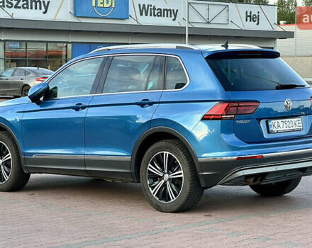 Синий Фольксваген Тигуан, объемом двигателя 1.98 л и пробегом 72 тыс. км за 25300 $, фото 8 на Automoto.ua