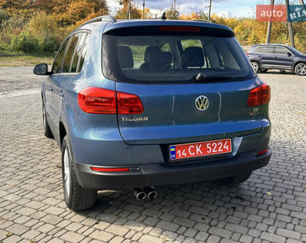 Синій Фольксваген Тігуан, об'ємом двигуна 1.98 л та пробігом 56 тис. км за 14999 $, фото 16 на Automoto.ua