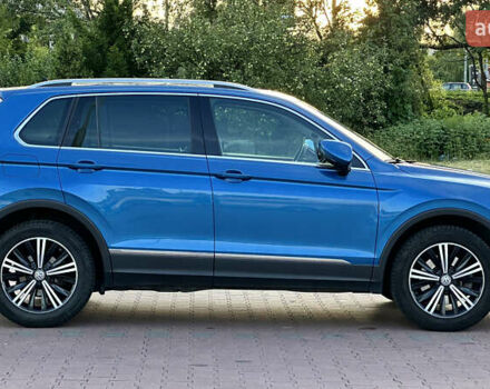 Синий Фольксваген Тигуан, объемом двигателя 1.98 л и пробегом 72 тыс. км за 25300 $, фото 11 на Automoto.ua