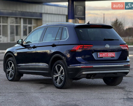 Синий Фольксваген Тигуан, объемом двигателя 2 л и пробегом 253 тыс. км за 22500 $, фото 1 на Automoto.ua