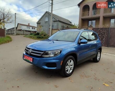 Синий Фольксваген Тигуан, объемом двигателя 2 л и пробегом 219 тыс. км за 12100 $, фото 17 на Automoto.ua