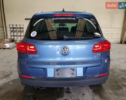 Синий Фольксваген Тигуан, объемом двигателя 1.98 л и пробегом 140 тыс. км за 2500 $, фото 5 на Automoto.ua