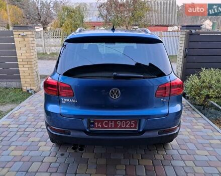 Синій Фольксваген Тігуан, об'ємом двигуна 1.98 л та пробігом 162 тис. км за 13300 $, фото 3 на Automoto.ua