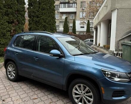 Синий Фольксваген Тигуан, объемом двигателя 1.98 л и пробегом 117 тыс. км за 14250 $, фото 3 на Automoto.ua