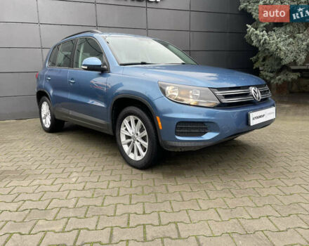 Синій Фольксваген Тігуан, об'ємом двигуна 1.98 л та пробігом 178 тис. км за 13900 $, фото 1 на Automoto.ua