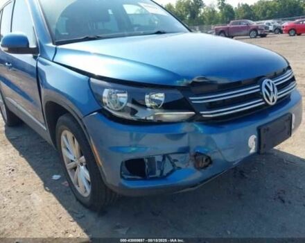 Синий Фольксваген Тигуан, объемом двигателя 2 л и пробегом 63 тыс. км за 1800 $, фото 5 на Automoto.ua