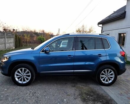 Синій Фольксваген Тігуан, об'ємом двигуна 2 л та пробігом 162 тис. км за 13300 $, фото 1 на Automoto.ua