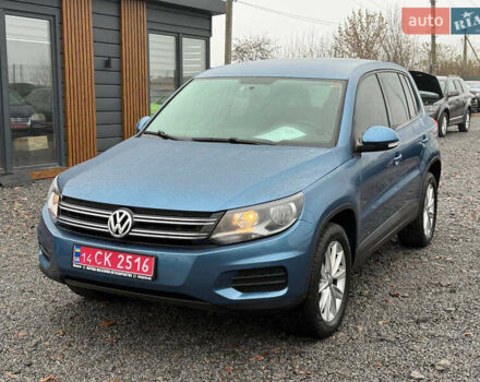 Синій Фольксваген Тігуан, об'ємом двигуна 2 л та пробігом 134 тис. км за 12300 $, фото 2 на Automoto.ua