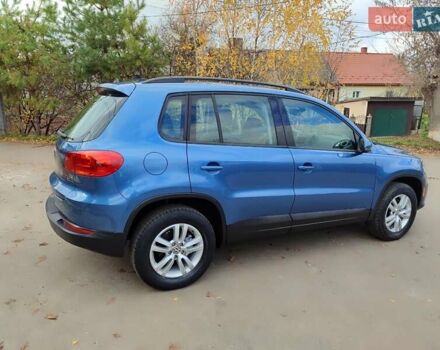 Синий Фольксваген Тигуан, объемом двигателя 2 л и пробегом 219 тыс. км за 12100 $, фото 9 на Automoto.ua