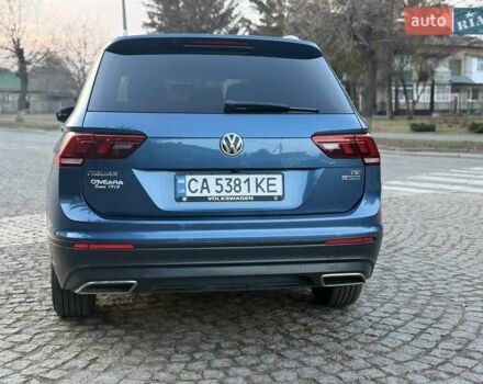 Синий Фольксваген Тигуан, объемом двигателя 1.98 л и пробегом 98 тыс. км за 17500 $, фото 6 на Automoto.ua