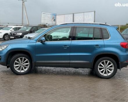 Синий Фольксваген Тигуан, объемом двигателя 2 л и пробегом 76 тыс. км за 18590 $, фото 11 на Automoto.ua