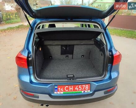 Синий Фольксваген Тигуан, объемом двигателя 2 л и пробегом 219 тыс. км за 12100 $, фото 14 на Automoto.ua