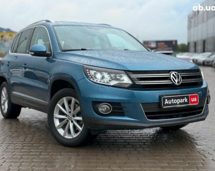 Синий Фольксваген Тигуан, объемом двигателя 2 л и пробегом 76 тыс. км за 18590 $, фото 2 на Automoto.ua