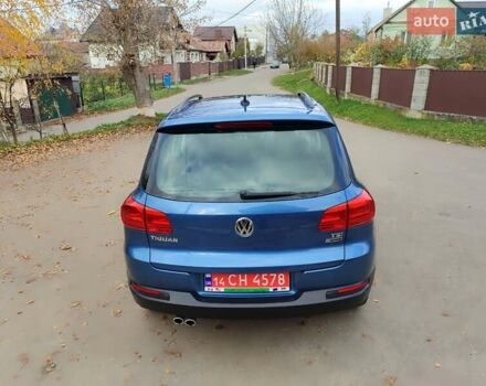 Синий Фольксваген Тигуан, объемом двигателя 2 л и пробегом 219 тыс. км за 12100 $, фото 10 на Automoto.ua