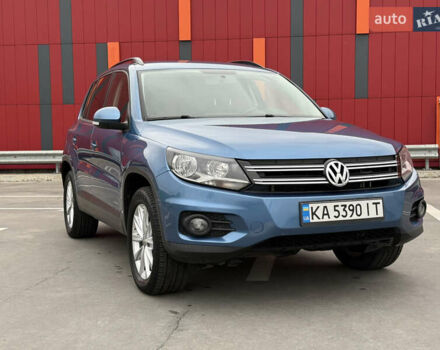 Синий Фольксваген Тигуан, объемом двигателя 1.98 л и пробегом 109 тыс. км за 12999 $, фото 1 на Automoto.ua