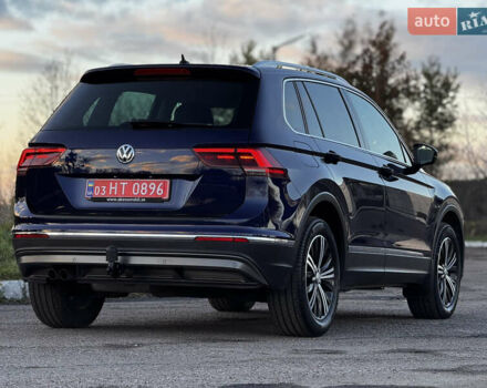 Синий Фольксваген Тигуан, объемом двигателя 2 л и пробегом 253 тыс. км за 22500 $, фото 12 на Automoto.ua